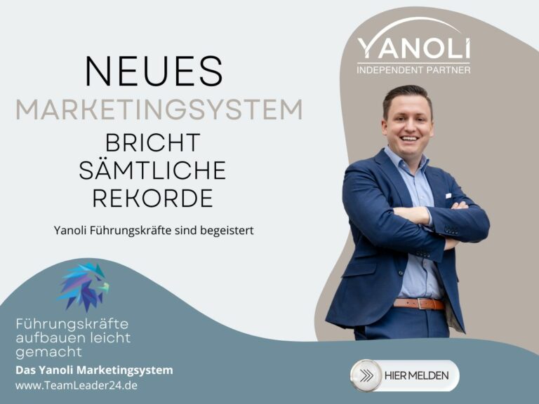 Neues Marketingsystem System von Simeon Wilhelm Bronze Leader und Dennis Isermann produziert Führungskräfte