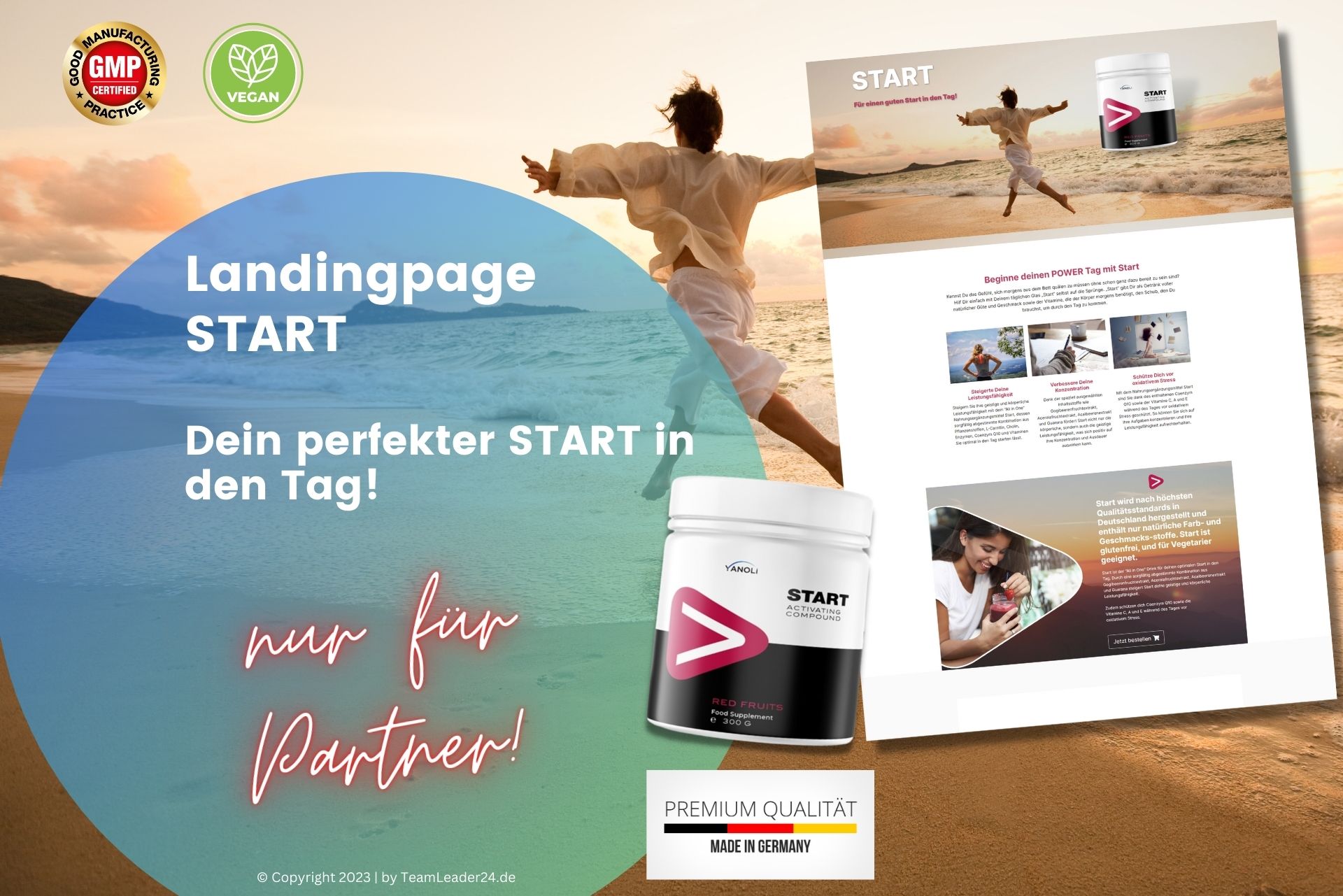 START TeamLeader24 Yanoli Network