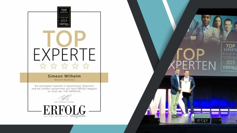 Backhaus Verlag zeichnet Simeon Wilhelm als Network-Marketing-Experten aus